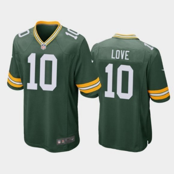jordan love jersey packers